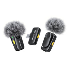 Load image into Gallery viewer, Hollyland Lark A2 Mini Duo(2TX + 1RX) Wireless Microphone, Noise Canceling
