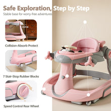 Load image into Gallery viewer, Kinder King 8-in-1 Baby Walker with Music &amp; Lights, 3 Level Height Adjust
