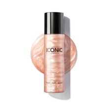 Load image into Gallery viewer, ICONIC LONDON Prep-Set-Glow | Hydrating + Setting + Glowing Spray, 3-in-1 Formula for a Dewy, Radiant Finish, Cruelty-Free, Vegan Makeup, 4.22 Fl oz
