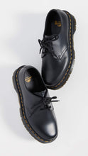 Load image into Gallery viewer, Dr. Martens Unisex 1461 Bex Oxford, Black Smooth, 15 US Women
