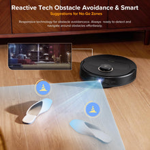 Load image into Gallery viewer, roborock Qrevo S5V Robot Vacuum and Mop, FlexiArm Edge Mopping, 12,000Pa Suction, Dual Zero-Tangle System, Smart Obstacle Avoidance, 10mm Mop Lifting, Auto Mop Washing&amp;Drying, Self-Emptying&amp;Refilling
