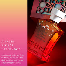 Load image into Gallery viewer, H HABIBI Radiant Florals &amp; Amber Musk Perfume for Women - Fresh, Soft, Seductive Women's Perfume - Notes of Violet, Rose &amp; Jasmine Perfume - Made in USA - Feminine Women's Eau de Parfum
