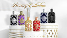 Load image into Gallery viewer, Orientica Luxury Collection Miniature Discovery Set (Without Box) Eau De Parfum - Amber Rouge, Royal Amber, Oud Saffron, Velvet Gold &amp; Royal Bleu - Arabic Perfume for Men &amp; Women - 5 x 7.5ml
