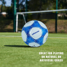Load image into Gallery viewer, admecoo Light Up Soccer Ball Glow in The Dark Soccer Ball Size 4/5 with Needles and Pump Ball for Men Youth and Adult Night Games…
