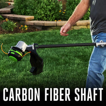 Load image into Gallery viewer, EGO Power+ String Trimmer, Battery Powered, 16" Trimmer for Weeds and Grass with POWERLOAD, Telescopic Carbon Fiber Shaft, Includes 56V 2.5Ah Battery and Charger - ST1611T
