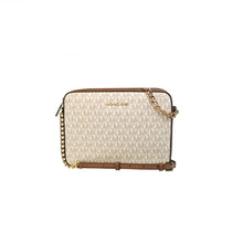 Load image into Gallery viewer, Michael Kors Women&#39;s Jet Set Item Lg Crossbody, Vanilla 2019, One Size
