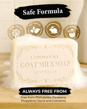 Load image into Gallery viewer, larosanna Australian Goat Milk Soap 6.35 OZ,Family Pack of 8,Moisturizing
