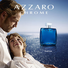 Load image into Gallery viewer, Azzaro Chrome Parfum - Fresh Aromatic Mens Cologne - Intense Fougère Citrus Fragrance - Notes of Bergamot - Lasting Wear - Masculine Clean Scent - Luxury Perfumes for Men - Travel Size, 1.6 Fl. Oz
