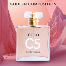 Load image into Gallery viewer, Coco C5 for Women Eau De Parfum - Pure Femininity in a Bottle - Delicate Floral Scents of Jasmine and May Rose - A Fragrance That Will Get You Noticed - Cruelty-Free Perfume Precious Gift for Women
