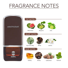 Load image into Gallery viewer, Ajmal Aristocrat Eau de Parfum for Men – 2.5 fl oz / 75 ml | Long-Lasting Woody Ambery Fragrance with Citrus &amp; Musk | Luxury Perfume Crafted in Dubai
