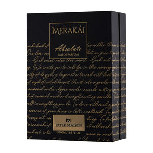 Patek Maison Merakai Absolute 3.4 oz Eau De Parfum Spray, Unisex