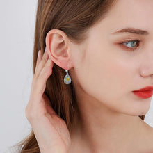 Load image into Gallery viewer, YYmqmq Bee Earrings 925 Sterling Silver Abalone Dangle Earrings Jewelry Bee Gifts for Women Girlfriend
