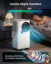 Load image into Gallery viewer, Portable Air Conditioners 16000 BTU 6-in-1 Smart AC Unit with WiFi App for Large Rooms up to 750 Sq. Ft., Quiet 45dB Sleep Mode 24H, Child Lock, Dehumidifier Fan, Perfect for Bedroom Home Office
