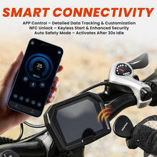 Load image into Gallery viewer, Flydone Electric Dirt Bike for Adults, 𝟰𝟬𝟬𝟬𝗪 𝗣𝗲𝗮𝗸 27AH Electric Bike, 𝟯𝟱𝗠𝗣𝗛 65+ Mile Range, 19" Fat Tire Off-Road Motorcycle, Hydraulic Disc Brakes,Dark Camel
