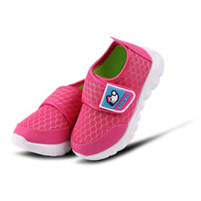Load image into Gallery viewer, XIPAI Toddler Kid's Cute Casual Lightweight Walking Athletic Shoes Boys and Girls Mesh Strap Sneakers Pink
