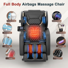 Load image into Gallery viewer, yewglen Massage Chair Full Body, 14 Fixed Rollers, Zero Gravity Recliner
