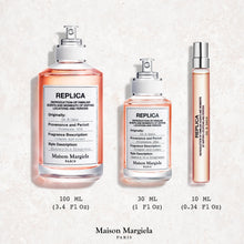 Load image into Gallery viewer, Maison Margiela - Replica - On a Date Eau de Toilette Set - Floral Fragrance - With Patchouli, Rose, &amp; Black Current Accords - 1 Fl Oz &amp; 0.3 Fl Oz Travel Size
