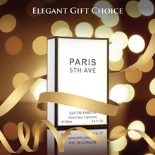 Load image into Gallery viewer, Paris 5th Avenue for Women EDP - Top Notes of Aldehydes, Neroli, Ylang Ylang, Bergamot &amp; Peach - Base Scents From Vetiver, Patchouli, Oakmoss, Sandalwood &amp; Vanilla - Elegant 100ml Bottle
