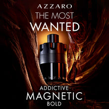 Load image into Gallery viewer, Azzaro The Most Wanted Eau de Parfum Intense - Woody &amp; Seductive Mens Cologne - Fougère, Ambery &amp; Spicy Fragrance for Date Night - Lasting Wear - Luxury Perfumes for Men - Travel Size, 1.6 Fl. Oz
