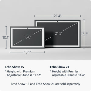 Introducing Amazon Echo Show 21 | A stunning 21" smart kitchen TV for home organization with Alexa