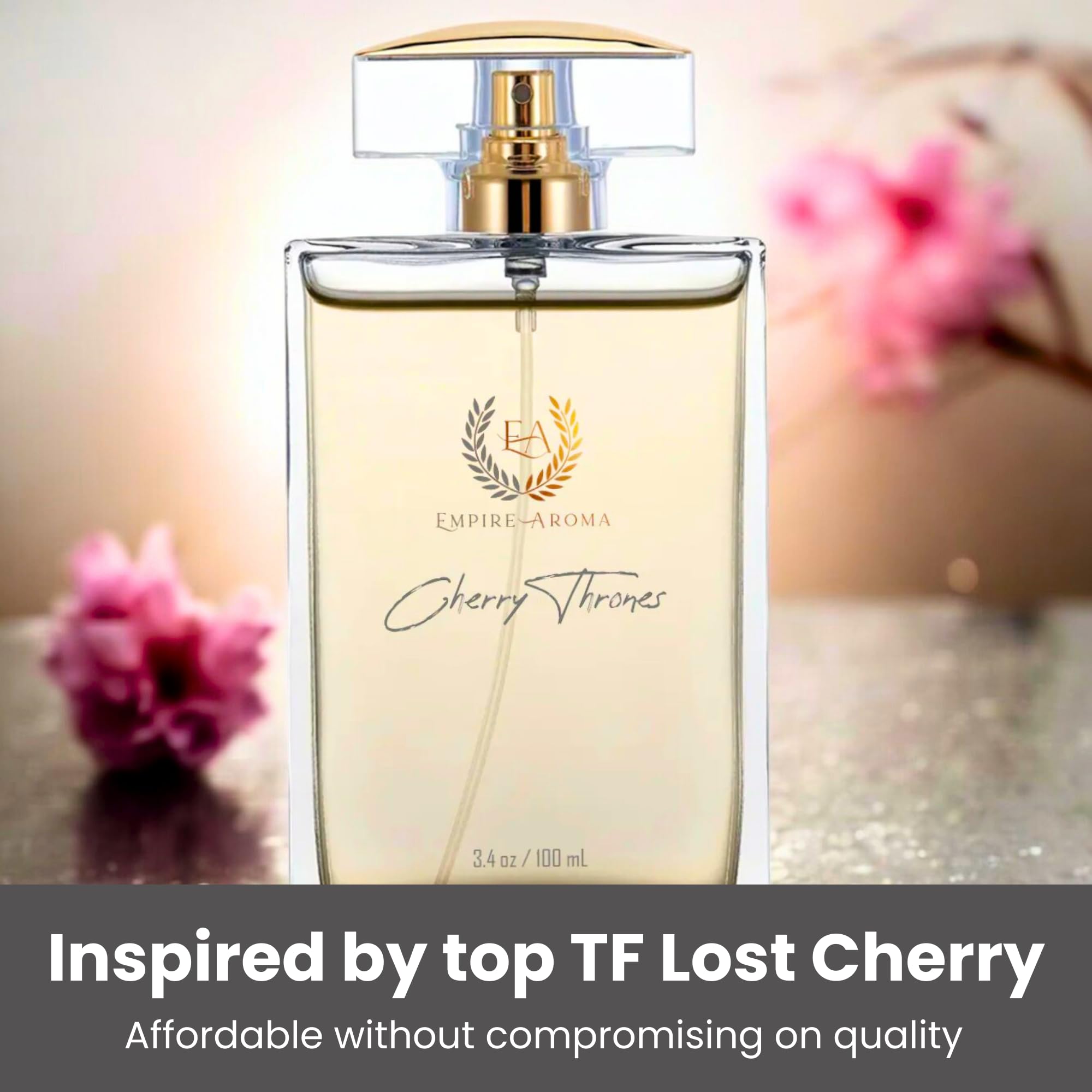 Load image into Gallery viewer, EMPIREAROMA Cherry Throne Perfume, Inspired by T F Lost Cherry - Cherry Cologne - Eau De Parfum Spray - Unisex Perfume for Women & Men - Luxury Perfume - 100 ml/3.4 fl. oz
