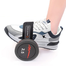 Load image into Gallery viewer, Feet Weight Lifting,Foot Dumbbell Attachment,Tibialis Trainer,Foot Weights for Exercise,Leg Lift Exercise Equipment Dumbbell Ankle Strap black 2pc
