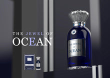 Load image into Gallery viewer, ANFAR LONDON The Jewel of Ocean Extrait de Parfum, Unisex Fragrance, Fresh &amp; Citrusy with Floral &amp; Woody Notes, Long-Lasting Scent, Elegant Perfume for Men and Women, Premium Fragrance
