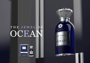 ANFAR LONDON The Jewel of Ocean Extrait de Parfum, Unisex Fragrance, Fresh & Citrusy with Floral & Woody Notes, Long-Lasting Scent, Elegant Perfume for Men and Women, Premium Fragrance