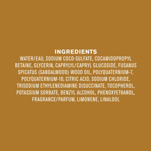 Load image into Gallery viewer, Every Man Jack Men&#39;s Body Wash Variety Pack - Includes 3 Body Washes with Natural Ingredients &amp; Incredible Scents - Amber + Sandalwood, Cedar + Red Sage, Sea Minerals + Citron Fragrances
