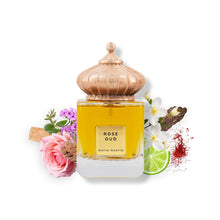 Load image into Gallery viewer, MATIN MARTIN Rose Oud for Unisex - Arabian Perfume for Women &amp; Men - Long Lasting Fragrance with Saffron, Bergamont, Jasmine, Sandalwood, Cedar Notes - Arabic Cologne - Travel Size - 3.4 oz EDP Spray
