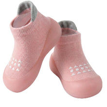 Load image into Gallery viewer, Hstyle Baby Walking Sock Shoes Toddler Infant Slippers Pink 6-9 Month

