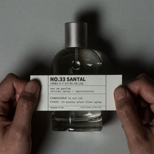 Load image into Gallery viewer, LRERABO No.33 SANTAL Sandalwood Parfum Spray - 3.4 Fl oz Unisex, Iconic New York Scent, Long Lasting Fragrance Natural and Vegan &amp; Hypoallergenic for Men and Women

