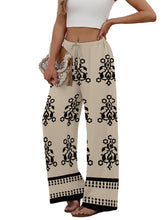 Load image into Gallery viewer, Sampeel Summer Outfits for Women Trendy 2026 Spring Clothes Boho Pants Comfy Clothing Fashion Vacation Outfits Western Cruise Concert Trousers Apricot S
