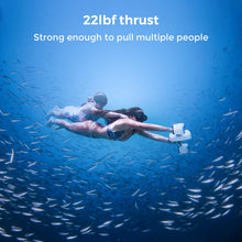 Load image into Gallery viewer, Sublue Mix Underwater Scooter with Action Camera Mount 2 Gear Speed 45 Minutes 22lbf 131ft Waterproof Dual Motors Water Sports Pool Diving Snorkeling for Adults (Mix AquaBlue-2026)
