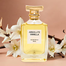 Load image into Gallery viewer, Absolute Vanilla Perfume 100ml - Unisex Amber Vanilla Perfume for Women and Men -Woody Sweet Warm Vanilla Scent
