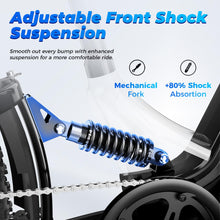 Load image into Gallery viewer, M1 Electric Bike for Adults with 1800W Peak Motor, 26&#39;&#39; x 4.0&#39;&#39; Fat Tire Electric Bike, 48V 17.5Ah Battery, 85 Miles Electric Mountain Bike, 36MPH 7 Speed Electric Bicycle with Front and Rear Baskets
