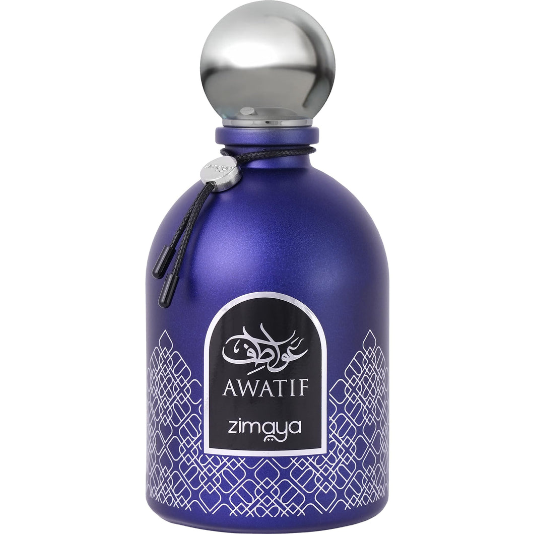 zimaya Awatif Pour Homme Eau de Parfum, 3.4 Fl. Oz