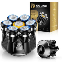 Load image into Gallery viewer, 7D Head Shaver for Bald Men: IPX7 Cordless Electric Bald Razor 2026 Upgrade
