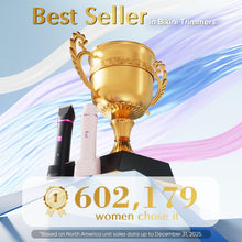 Load image into Gallery viewer, Risina Bikini Trimmer for Women - Painless Electric Razors for Silk Skin,Cordless Body Shaver with Ceramic Blade, Replaceable Lady Razor, IPX7 Waterproof &amp; Easy Cleaning, Birthday Gifts for Women
