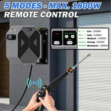 Load image into Gallery viewer, DECOKTOOL 5000PSI Wall Mounted PowerWasher with 4 Quick Connect Nozzles, Foam Cannon for Car, Lane, Patio Cleaning
