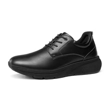 Load image into Gallery viewer, Bruno Marc Men's Casual Dress Sneakers Shoes, All-Day Comfort Cushioning Walking Breathable Lightweight Oxfords MaxFlex ActiveMetro,Size 9.5,All Black,BMUMOX2421
