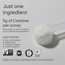 Load image into Gallery viewer, Sports Research® Creatine Monohydrate Powder w/Creapure® - Gain Lean Muscle, Improve Performance, &amp; Support Workout Recovery* - 5g German Creatine · NSF Sport · Easy Mixing - 90 Servings (Unflavored)
