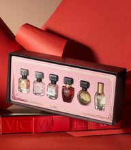 Load image into Gallery viewer, Victoria&#39;s Secret Mini Eau de Parfum Discovery Gift Set: Bombshell, Bombshell Magic, Tease, Bare, Very Sexy, &amp; Heavenly
