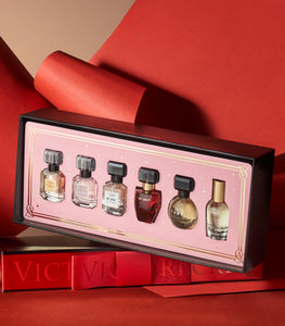 Victoria's Secret Mini Eau de Parfum Discovery Gift Set: Bombshell, Bombshell Magic, Tease, Bare, Very Sexy, & Heavenly