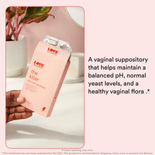 Load image into Gallery viewer, Love Wellness Good Girl Probiotics &amp; The Killer | Vaginal pH Balance Supplement &amp; Boric Acid Suppositories for Women | Odor Control with Prebiotics for Urinary Tract &amp; Intimate Feminine Health

