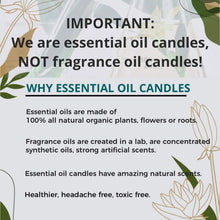 Load image into Gallery viewer, Aromatherapy Organic Jasmine &amp; Rose Natural Soy Wax Candle | Dry Flowers Scented | 100% Pure Essential Oil | Gift for Your Partner | Home Decor | Relax Your Mind | Long Lasting - 9Oz
