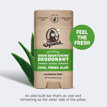 Load image into Gallery viewer, Dr. Squatch Manly Soap and Deodorant Variety Pack - Handmade with Organic Oils, Aluminum-Free - Cool Fresh Aloe and Bay Rum - Men's Natural Soap
