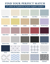 Load image into Gallery viewer, LANE LINEN 100% Organic Cotton Sheets Queen Size Bed Set, Machine Wash Eco Friendly Sustainably Produced Cotton Queen Sheet Set, Soft &amp; Comfy Long Stabple Naturally Cooling Sheets– Mineral
