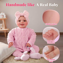 Load image into Gallery viewer, BABESIDE Reborn Baby Dolls Sunny - 17 Inch Cute Realistic Baby Doll
