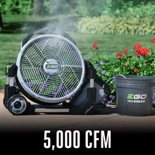 Load image into Gallery viewer, EGO POWER+ Portable Misting Fan, Outdoor Electric 18" 5 Speed Fan, Battery and Charger Not Included - FN1800
